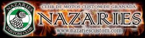 Logotipo del club de motos custom Nazaríes