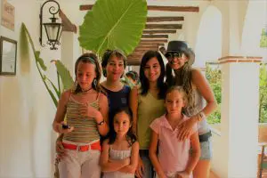 La cantante Merche en el Hotel Huerta Nazarí
